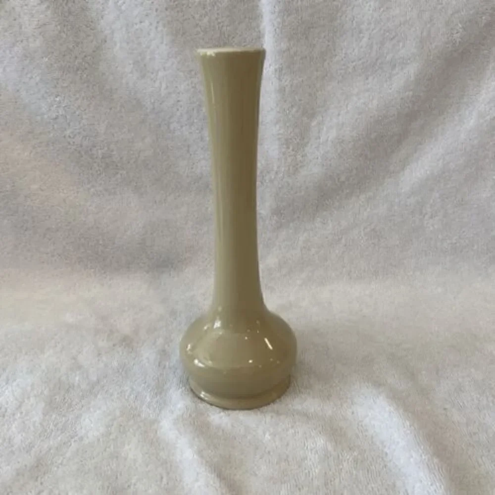 Vintage HALL Bud Vase Tall Brown #641 1/2 Mid Century Modern Minimalist Vase